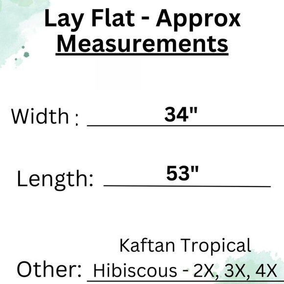 Kaftan Maxi Dress Tropical Cover Up NEW 🌺 - Picture 7 of 8